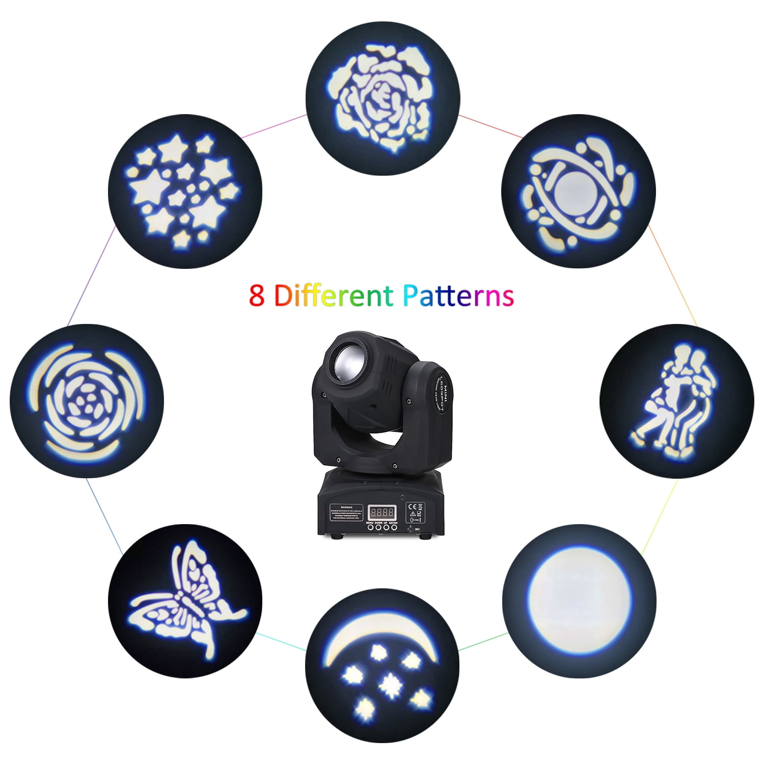 Stage Light,Auto-run 9/11 Channels Dj Disco Party 8 Patterns 14 Patterns 14 Colors 14 Colors Lamp Sound Auto-run 9/11 Colors Lamp Dj Disco Party Dance Channels 8 Patterns 9/11 Channels 8 Bar