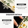 thumbnail image 3 of FORMRS 1-Subject Spiral Notebook 8" x 5" College Ruled 60 Refillable Sheet A5 Hard Cover, 2 Pack, Beige Wildflowers, 3 of 7