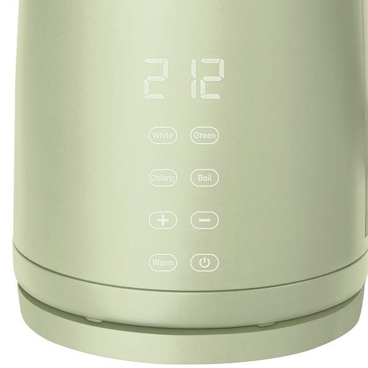 Beautiful 1.7 Liter One-Touch Electric Kettle, by Drew Barrymore (Oyster  Gray)