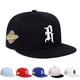 thumbnail image 2 of Sombreros de Hip-hop con bordado de letra R gótica, gorras de béisbol casuales ajustables para exteriores, sombrero de protección solar, primavera y otoño Fivean unisex, 2 of 2