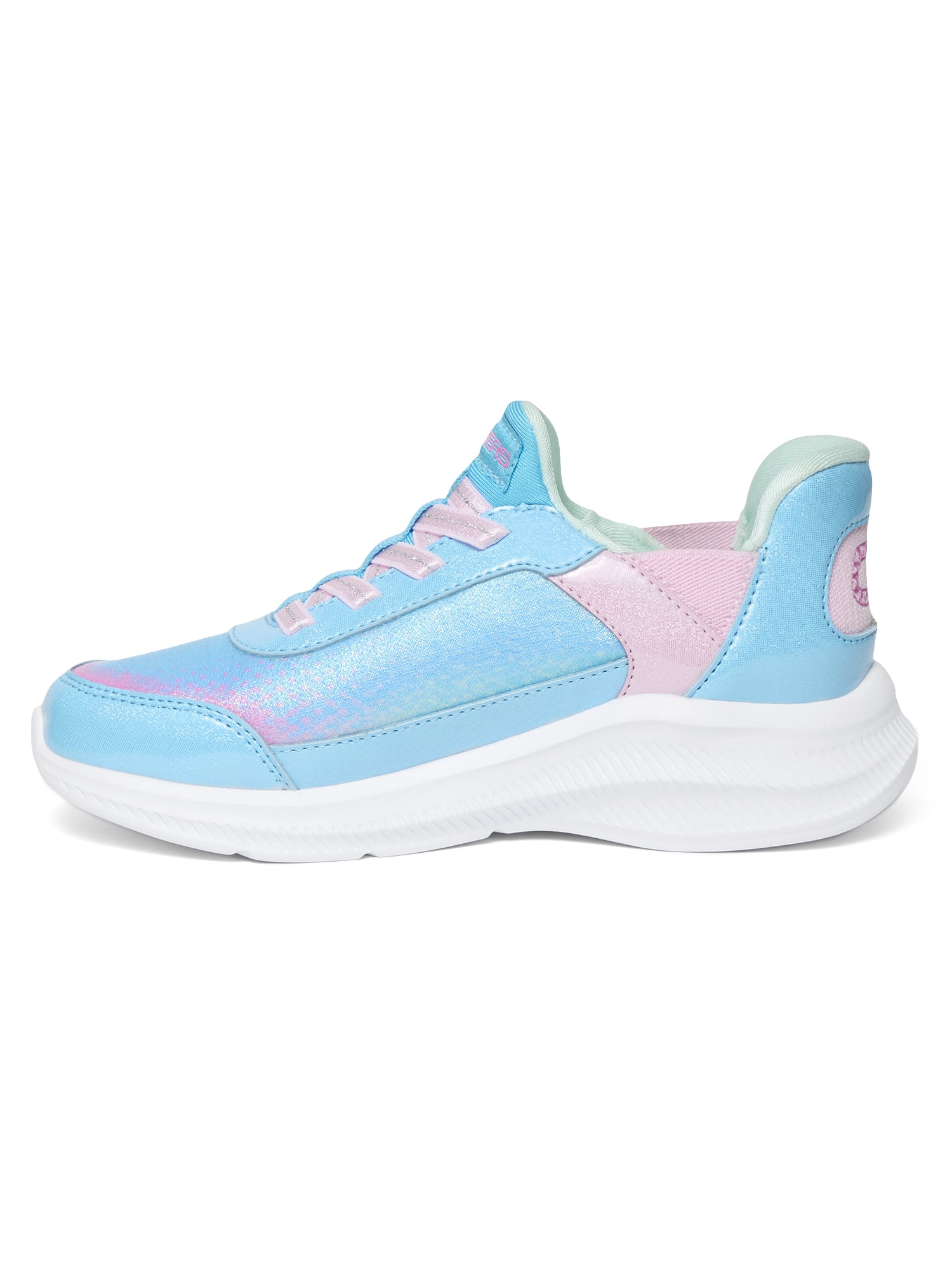 Skechers Girls Hands Free Step-Ins Wavy Dream Slip-On Sneakers