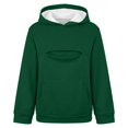 thumbnail image 5 of Afdoent Hoodies for Girls Cat Pouch Hoodie with Pockets Pet Carrier Pullover Animal Holder Long Sleeve Tops Fall Winter 9-10 Years, 5 of 9