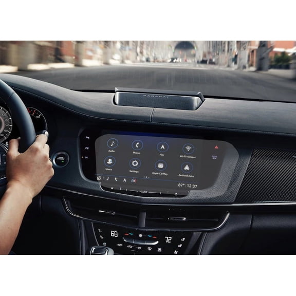 PcProfessional Screen Protector (Set of 2) for 2018 2019 2020 Cadillac CT6 8 inch Infotainment Touch Screen Display Anti Glare Anti Scratch Filters UV