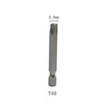 thumbnail image 1 of Star Screwdriver Head Tamper Proof Security Drill Bit T10-T40 For Electric Drill Magnetic Extension Adapter Star Hex Shank Bit, 1 of 6