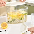 thumbnail image 4 of WRKEKC Distributeur de Boissons Réfrigérateur 3.5L avec Robinet, Récipient Transparent pour Jus/eau Glacée, 4 of 6