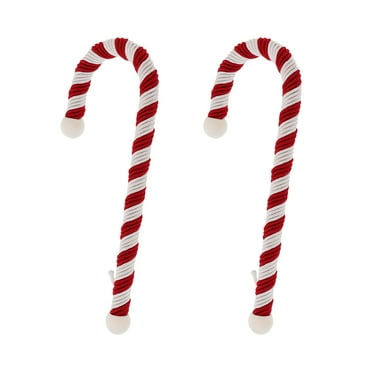 Haute Decor Candy Cane Stocking Holder - 2 Pack - Large