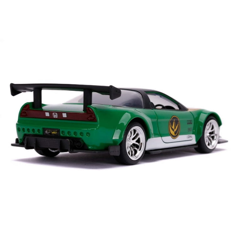 Jada Toys - 1:32 Power Rangers - 2002 Honda NSX Green Ranger Theme
