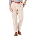 thumbnail image 1 of Dockers - Pantalones chinos para hombre, plisados, elásticos, informales, color beige, 30 de ancho x 32 de largo Dockers chino, 1 of 2