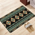 thumbnail image 3 of XMXY Area Rugs Doormat Outdoor Entrance, Vintage Aztec Tribal Style Facecloth Non-slip Floor Mat Rug for Living Room Kitchen Sink Area Indoor,36"x24", 3 of 9