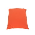 thumbnail image 4 of Barnes Outdoor Water Resistant Fabric 5.5' x 4' Lounger Bean Bag, coral, 4 of 6