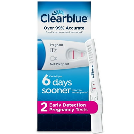 Clearblue Early Detection Pregnancy Test, 2 Tests