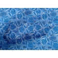 thumbnail image 4 of oneOone Cotton Cambric Medium Blue Fabric Florals Sewing Material Print Fabric By The Yard 56 Inch Wide-AHK, 4 of 4