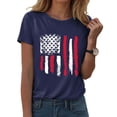 thumbnail image 2 of enyan Women's Patriotic 250Th Anniversary USA Shirt Faith Freedom 250 Years Shirts Shirts for Women Navy,XL, 2 of 5