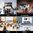 thumbnail image 6 of HDMI Switch 3 in 1 Out, 4K@60Hz HDMI Selector with Remote Control, 3 Ports HDMI Switcher, Perfect for Full HD 4K 1080P 3D Video Roku Fire TV Blu-ray Players Stick Apple PS4/PS5 Xbox Chromecast (black, 6 of 8