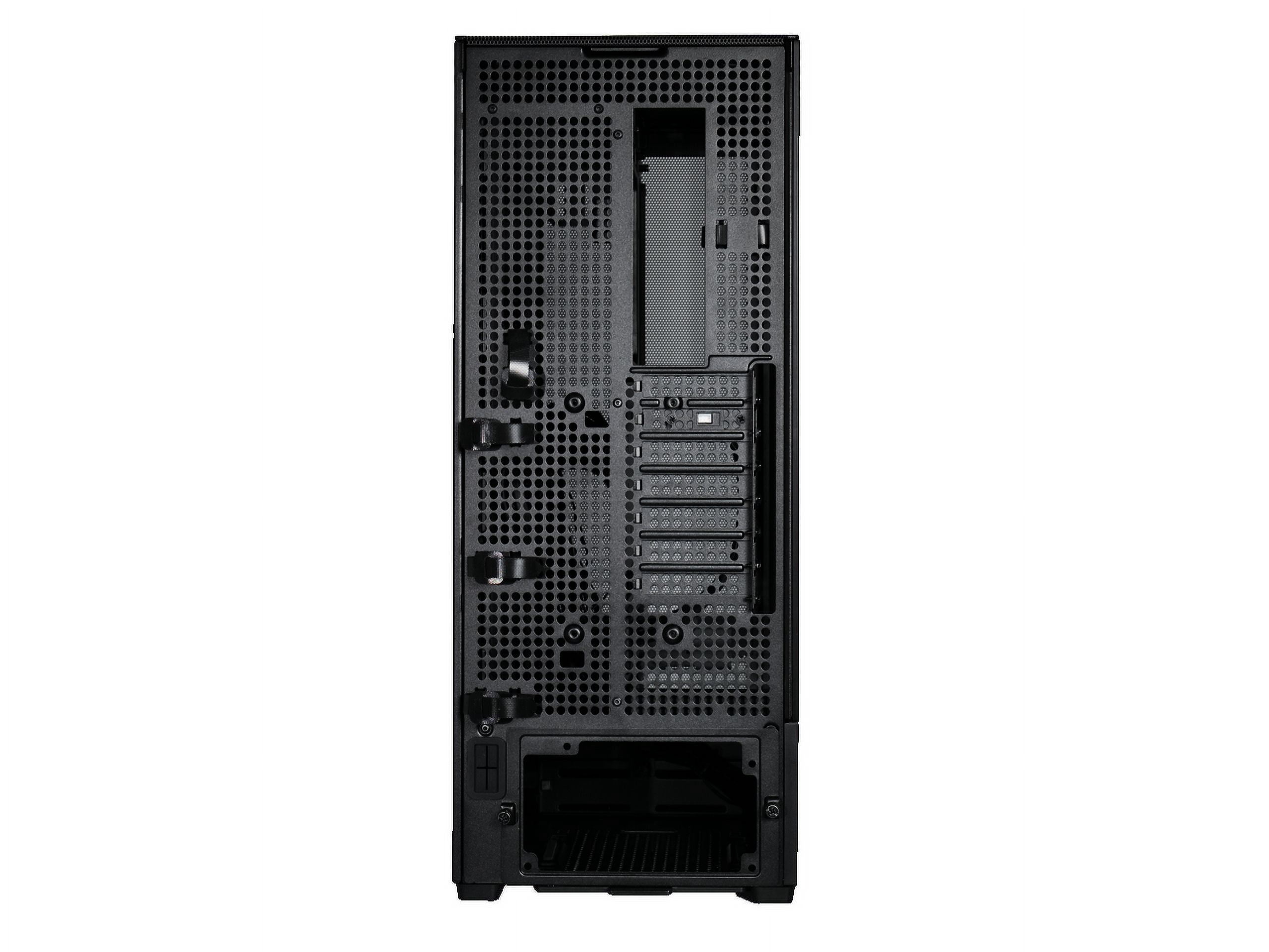 Lian-Li SUP01 RGB Tempered Glass ATX Small Tower Computer Case, Black