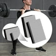 thumbnail image 6 of yotijay 2Pcs Weightlifting Crash Drop Pads Accessories for Gym Office Indoor Outdoor Black Gray 50x30x4cm, 6 of 7