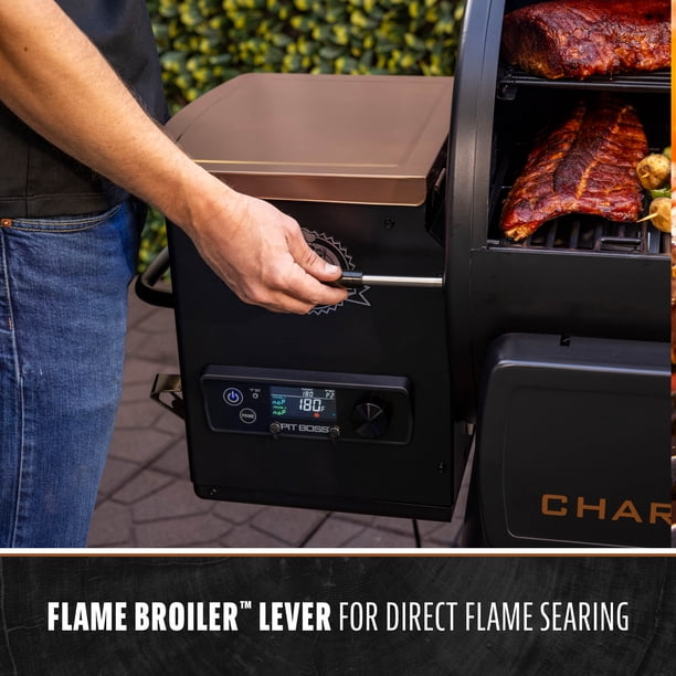 Pit Boss Combo Grill, Charleston 1020 Square inch Pellet Grill and