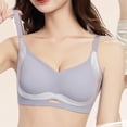 thumbnail image 5 of IFNWSV Push Up Bras for Women Adjustable Breathable Thin Lightweight Lifting No Underwire Daily Bra Blue 40BC, 5 of 6