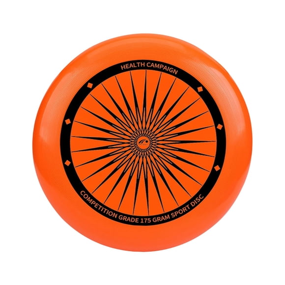 Disco volador de 11 pulgadas de diámetro, ideal como regalo de playa para niños, adolescentes y niñas. Naranja