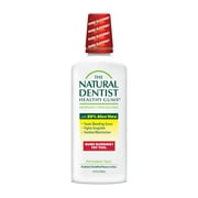 The Natural Dentist Healthy Gums Antigingivitis/Antiplaque Rinse, Adults 12 & Up, Gingivitis Mouthwash, Bleeding Gums Treatment, Safe for Chemotherapy Patients, Aloe Vera, Alcohol-free