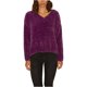 thumbnail image 1 of Suéter de chenilla Sanctuary Clothing para mujer morado extragrande, 1 of 2