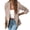 Khaki, variant on Womens Button Long Sleeve Suit Jackets Business Casual Solid Color Lady Blazer