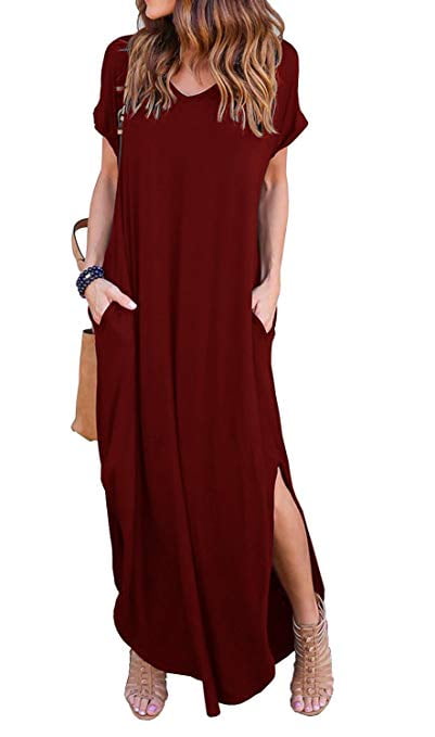 cheap maxi dresses with pockets