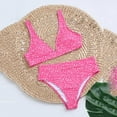 thumbnail image 4 of Babysbule Swimsuits for Women Fashion Women Split Swimsuit Show Waist Printing Bikini, 4 of 7