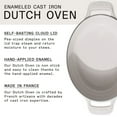 thumbnail image 3 of Made In Cookware - Oval Dutch Oven 7.5 Quart - Linen, 3 of 7
