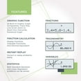 thumbnail image 2 of Calculadora científica CATIGA con funciones gráficas, 2 of 7