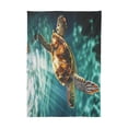 thumbnail image 2 of BZSMCE Square Tablecloth Sea Turtle Pattern Tableclothes, 2 of 9