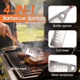thumbnail image 3 of 18 Piece Outdoor BBQ Grill Set, Heavy Duty Stainless Steel Grilling Utensils Kit with Portable Carry Bag, Complete Camping Barbecue Tool Set, Ideal Grilling Gift for Men Dad Backyard BBQ Party, 3 of 4