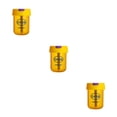thumbnail image 4 of Kearding Botella de agua Pajita 300ML Taza portátil anti-escaldado Gran apertura A prueba de polvo Reutilizable Llevar Drinkware Amarillo Type1 NO1, 4 of 6