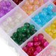 thumbnail image 4 of unbranded De Vidrio Pequeñas Surtidas Para Manualidades Joyería Collares Pulseras Con Agujero Para Ensartar, 4 of 6