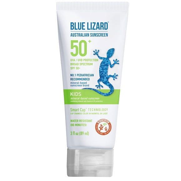Protector Solar BLUE LIZARD para Niños Mineral SPF 50+ 89 ml