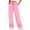 Pink, variant on Women's Fleece Baggy Sweatpants High Waist Wide Straight Leg with Pockets Winter