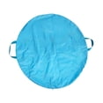 thumbnail image 3 of Bolsa para ropa suave con asas, redonda, impermeable, para viajes. azul 110CM, 3 of 9