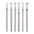 thumbnail image 1 of Paquete De 6 Piezas Kit De Brocas Para Arte De Uñas De Acero Inoxidable Accesorios Para Taladro De Uñas Herramienta De Manicura JG # 9 Puntas De Cortador De Uñas Profesional, 1 of 7