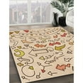 thumbnail image 2 of Ahgly Company Indoor Rectangle Patterned Bronze Brown Area Rugs, 3' x 5', 2 of 6
