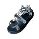 thumbnail image 2 of Verano nuevo estilo de suela gruesa correas cruzadas cómodas sandalias de playa para mujer Wmkox8yii  shjk2829, 2 of 2