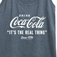 thumbnail image 3 of Coca-Cola - It's The Real Thing  - Women's Racerback Tank Top, 3 of 5
