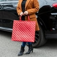 thumbnail image 2 of Reusable Grocery Bag, Quilted Shopping Bag for Groceries, MultipurposeTote Bag with Handles, 2 of 6