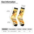 thumbnail image 2 of Fotbe Honey Bee Calcetas Largas con Estampado para Hombre y Mujer – Calcetas de Compresión Transpirables y Elásticas, Viajar y Uso Diario Talla 5-11, 2 of 6