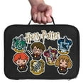 thumbnail image 3 of Harry Potter Magical Stickers Insulated Soft Sided Lunch Box - Reusable Lunch Bag For School Office Work, BPA Free, 10"x8", 3 of 5
