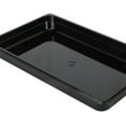 thumbnail image 4 of TrueCraftware- Full Size 2-1/2” Deep Food Pan Polycarbonate Black Color- Food Storage Containers Plastic Food Pan Restaurant Commercial Hotel Pans for Food Prep Fruits Vegetables Beans Corns, 4 of 5