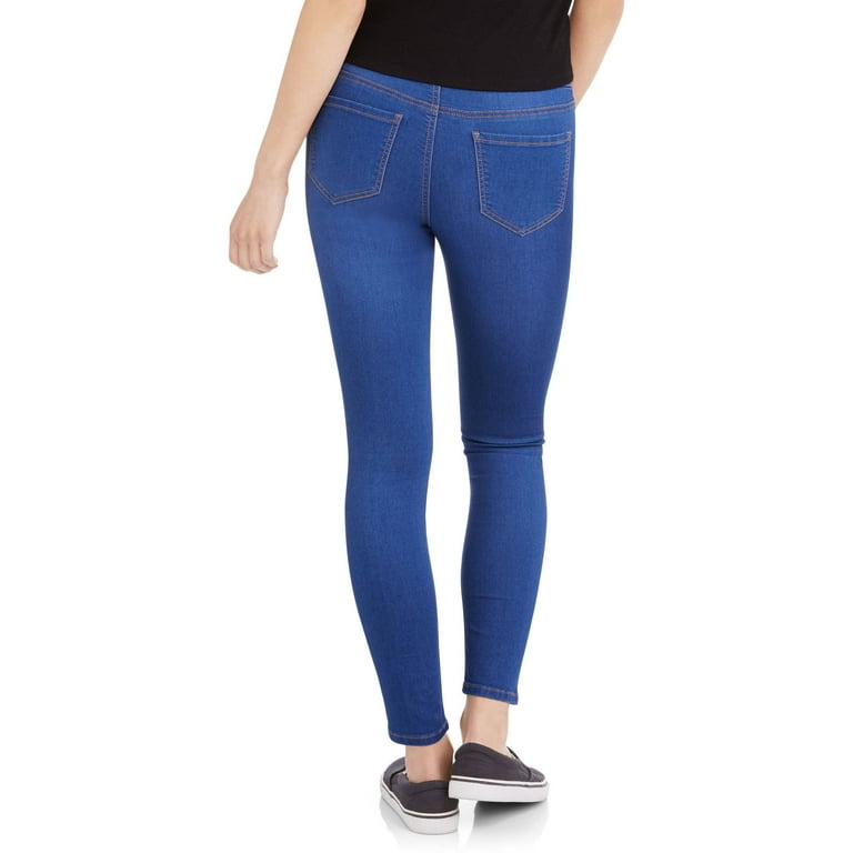 No Boundaries Juniors' essential pull-on jeggings (denim and color washes)  