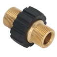 thumbnail image 5 of Pressure Washer Adapter Gun Hose Connector 5000PSI Washing Machine Replacement Parts Male M22 To Male M22(Inner Hole 14mm), 5 of 5