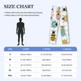thumbnail image 4 of Lsque Colorful Insects Print Men's Pajama Pants, Lounge Pant - Comfortable Home Wear,Elastic Waistband, Stylish Design-Large, 4 of 9