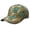 Retro, variant on Jungle Leaves Flat Brim Panel Hat - High Top Baseball Cap for Hip Hop Events & Running