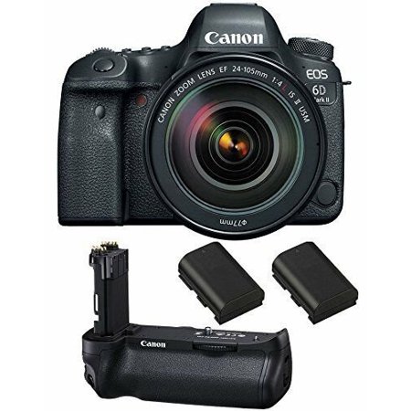 Canon EOS 6D Mark II DSLR Camera with EF 24-105mm f/4 is II USM Lens